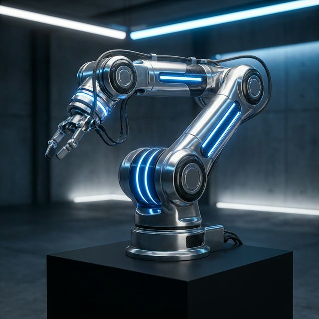 Custom CAD Robotic Arm